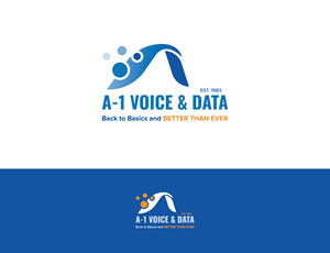 Logo Design by DesignShaper for A-1 Voice & Data | Design: #34134552