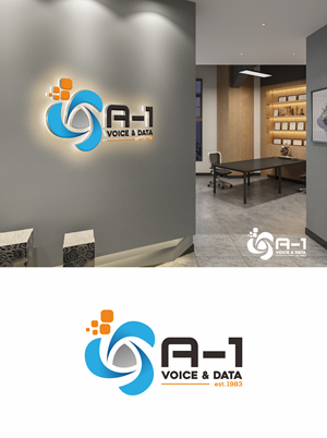 Logo Design by Nakumi for A-1 Voice & Data | Design: #34137656