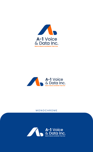 Logo Design by .tau. for A-1 Voice & Data | Design: #34134507