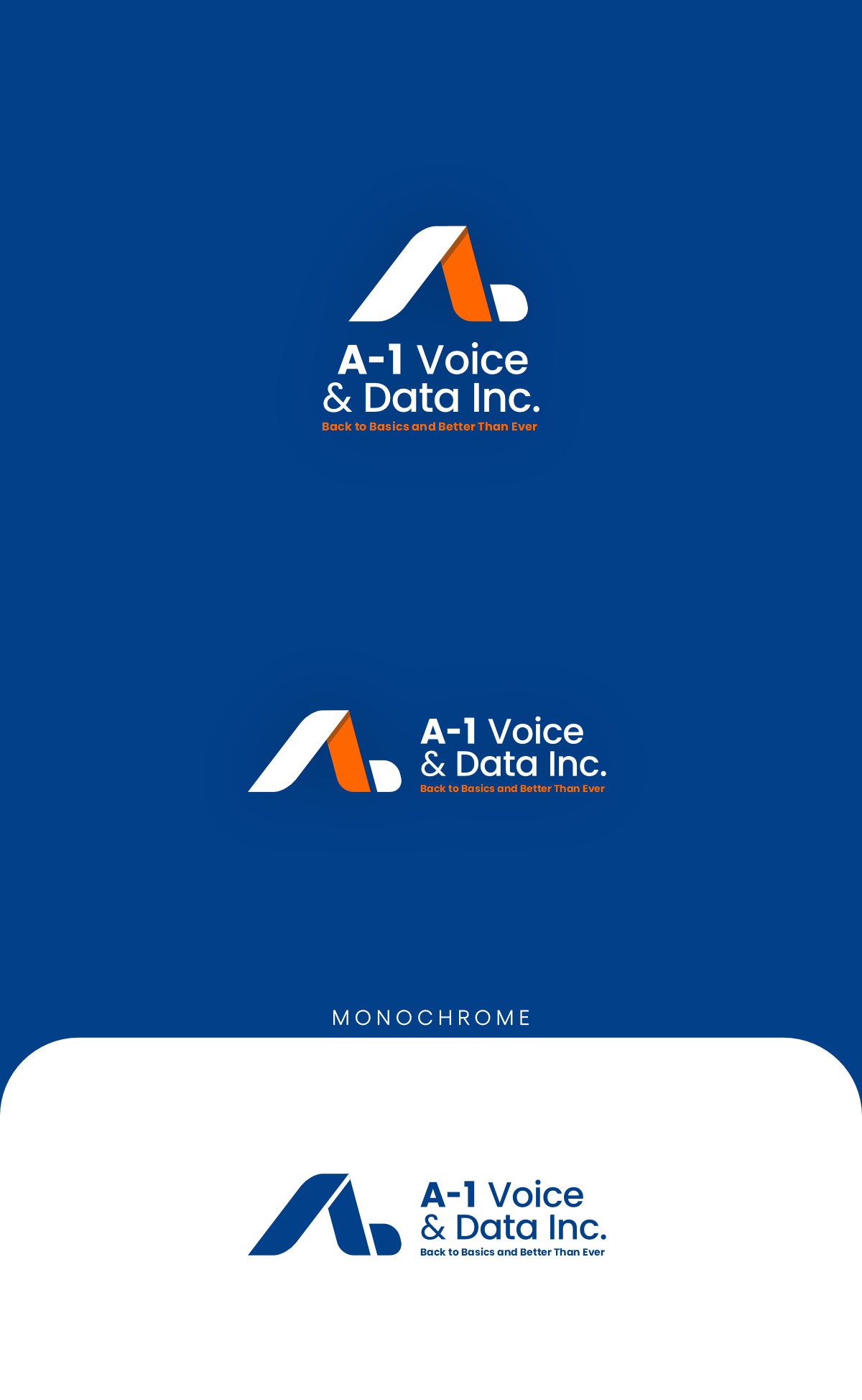 Design de Logo par .tau. pour A-1 Voice & Data | Design #34134508