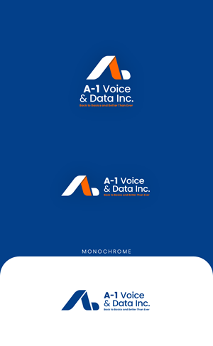 Logo Design by .tau. for A-1 Voice & Data | Design: #34134508
