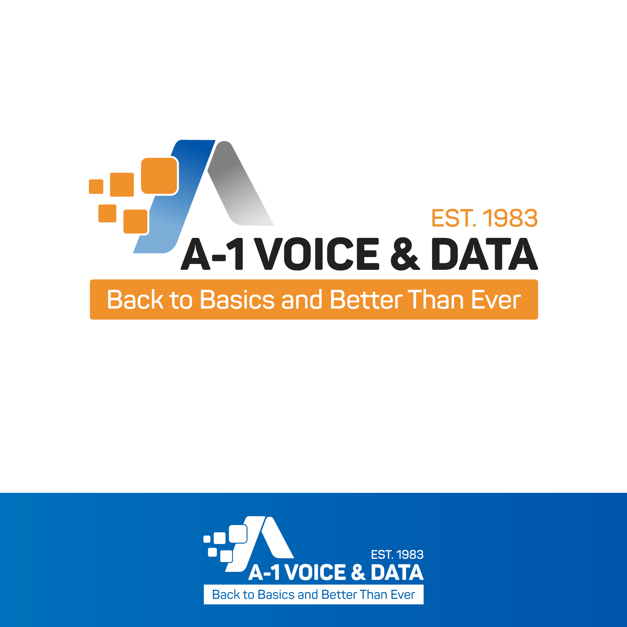 Design de Logo par Skozer pour A-1 Voice & Data | Design #34136404