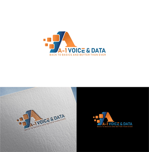Logo Design by Joenet Jayawarna for A-1 Voice & Data | Design #34137678