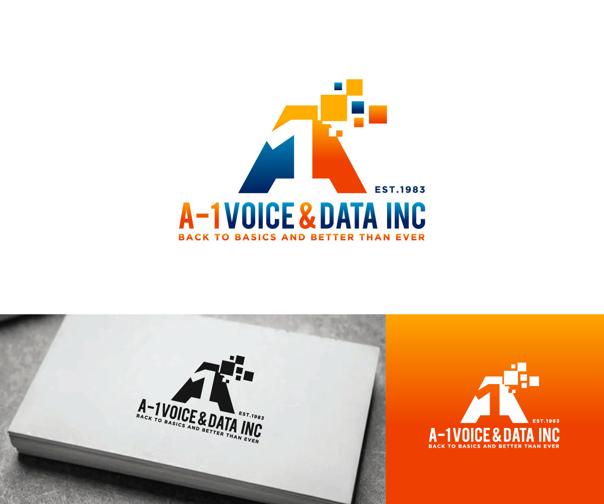 Logo Design by Ansh Design for A-1 Voice & Data | Design #34134262