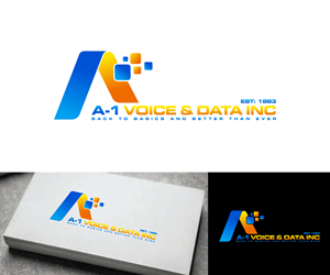 Logo Design by Ansh Design for A-1 Voice & Data | Design: #34134265