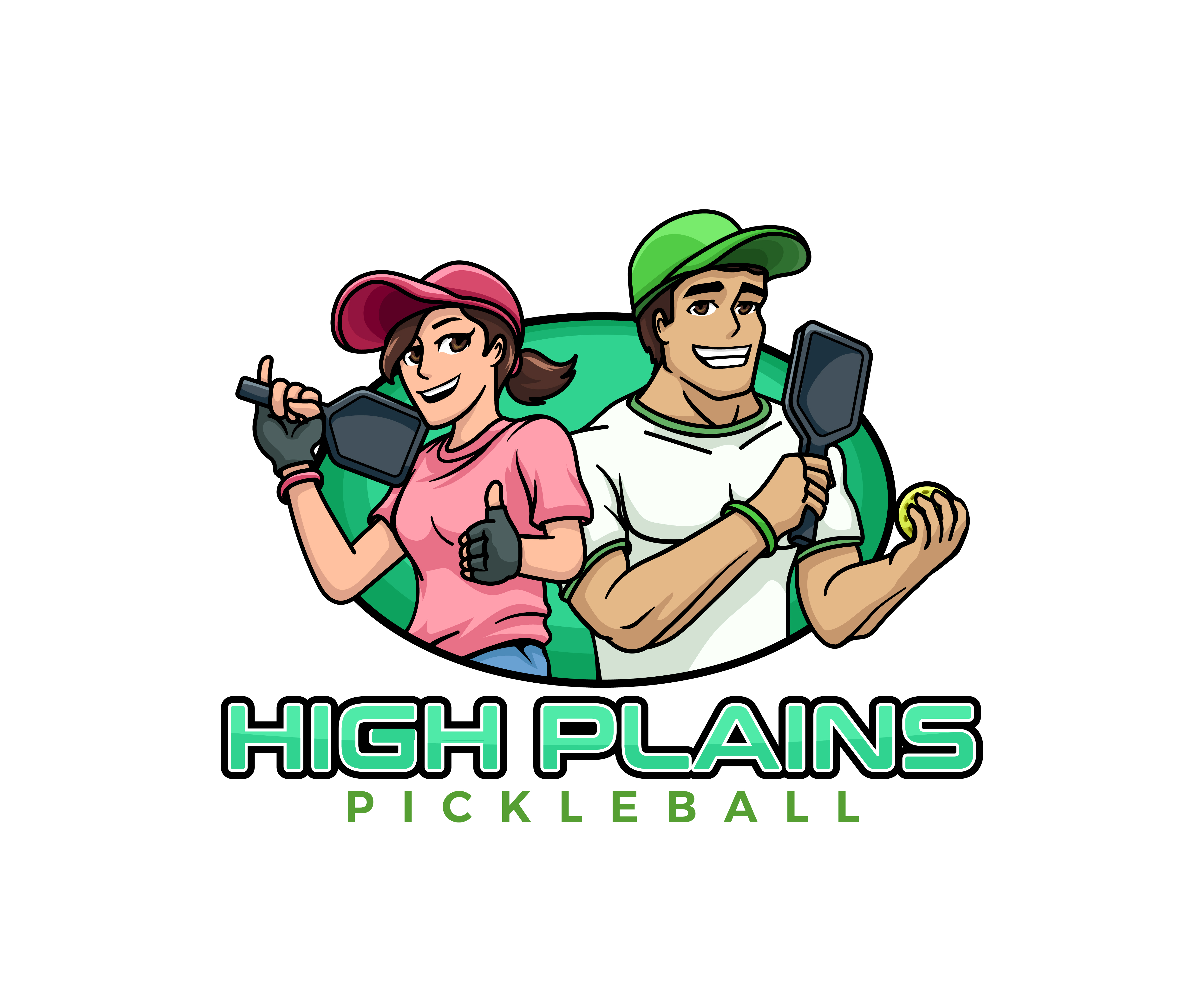 Logo Design by James J. for High Plains Pickleball | Design #34169082