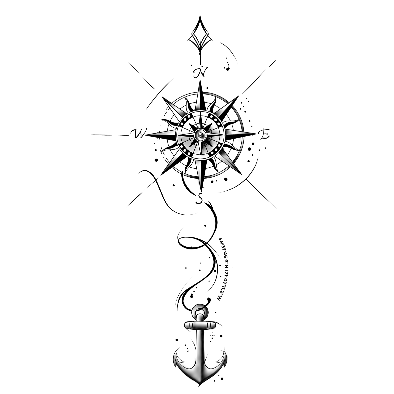 Tattoo Design by Fortunate Studio for this project | Design #34137858