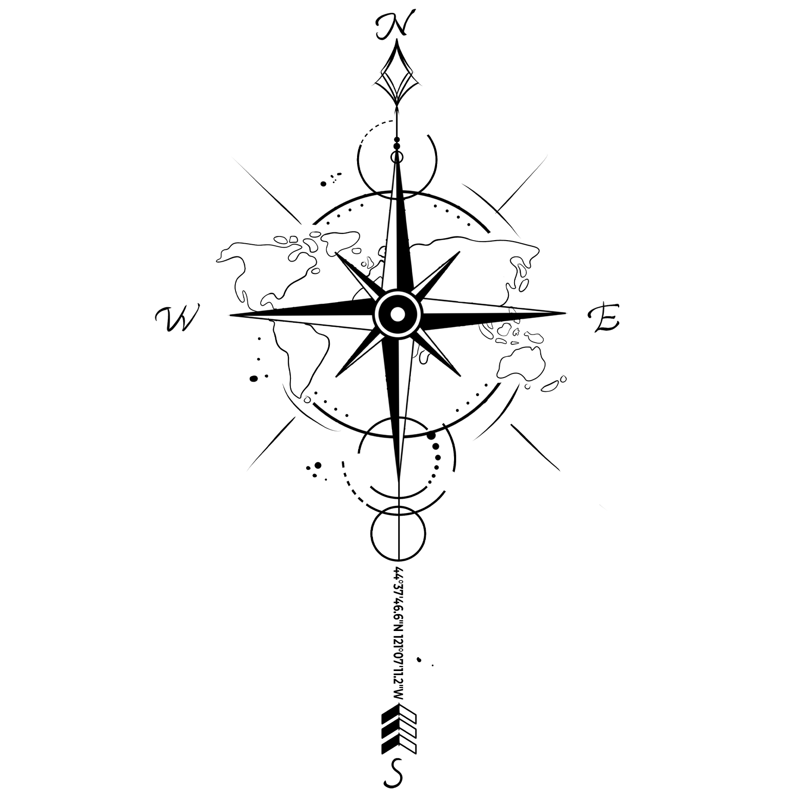 Tattoo Design by Fortunate Studio for this project | Design #34137860
