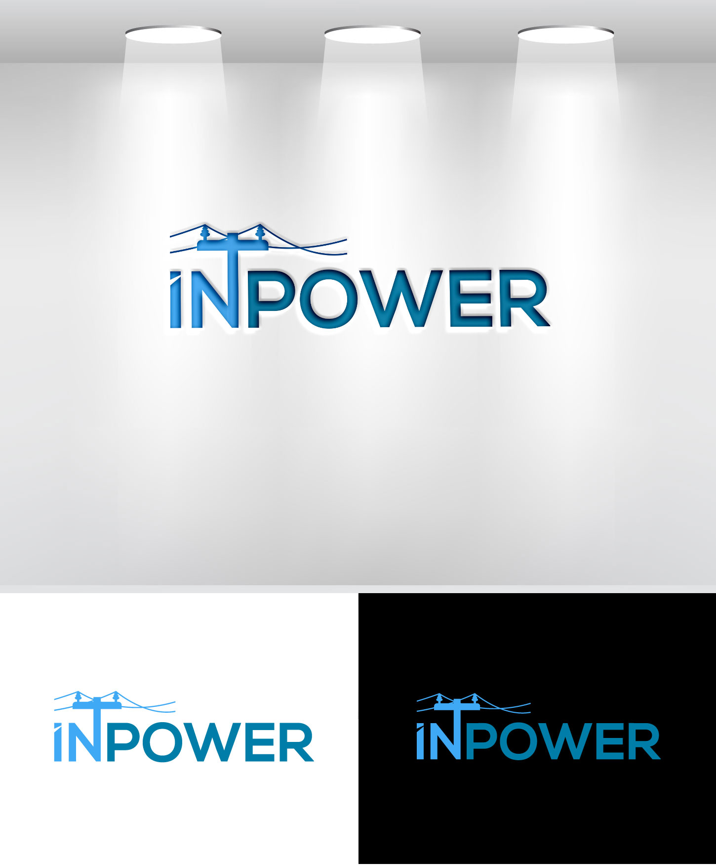 Logo Design by Mi Design1 for inPower Consultants Pty. Ltd. | Design #34138163