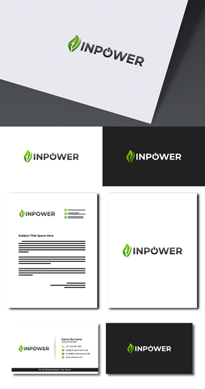 Logo Design by Zaid Al Faqih for inPower Consultants Pty. Ltd. | Design: #34160434