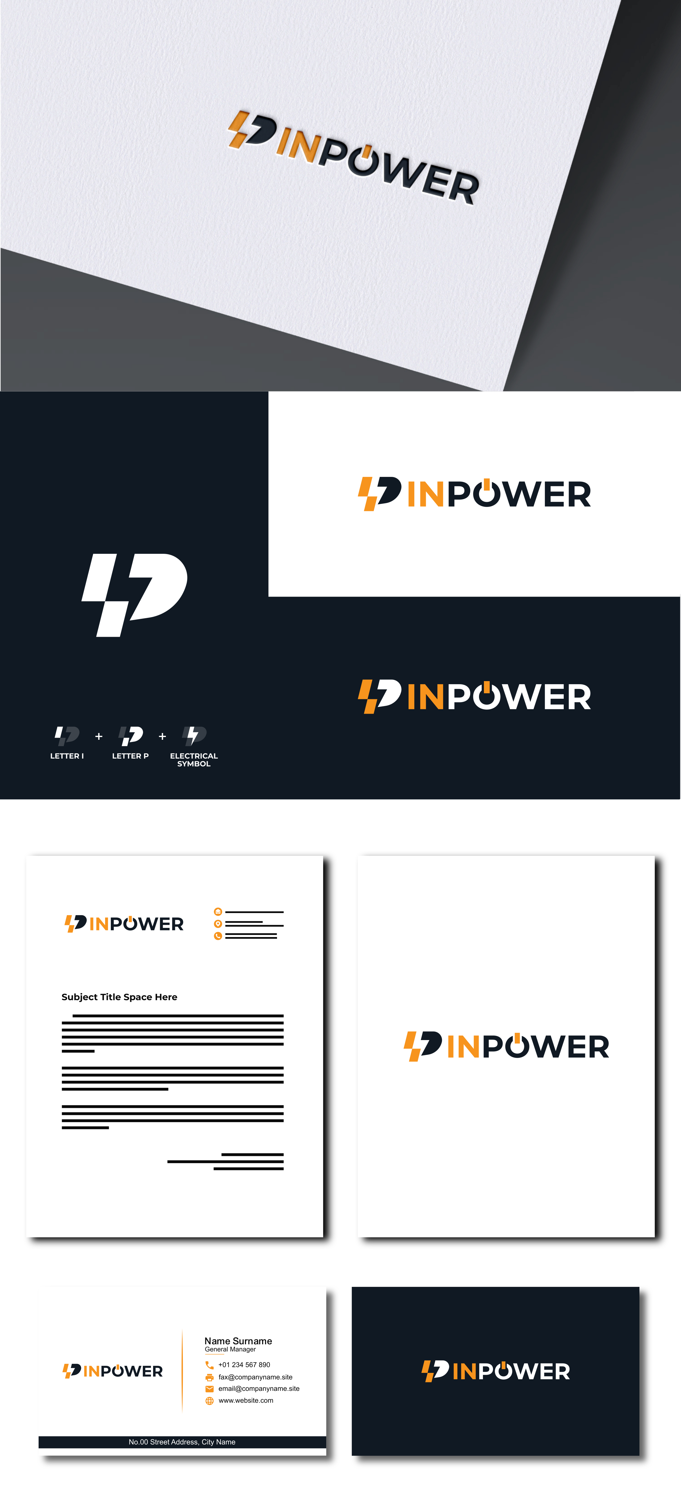 Logo-Design von Zaid Al Faqih für inPower Consultants Pty. Ltd. | Design #34173420