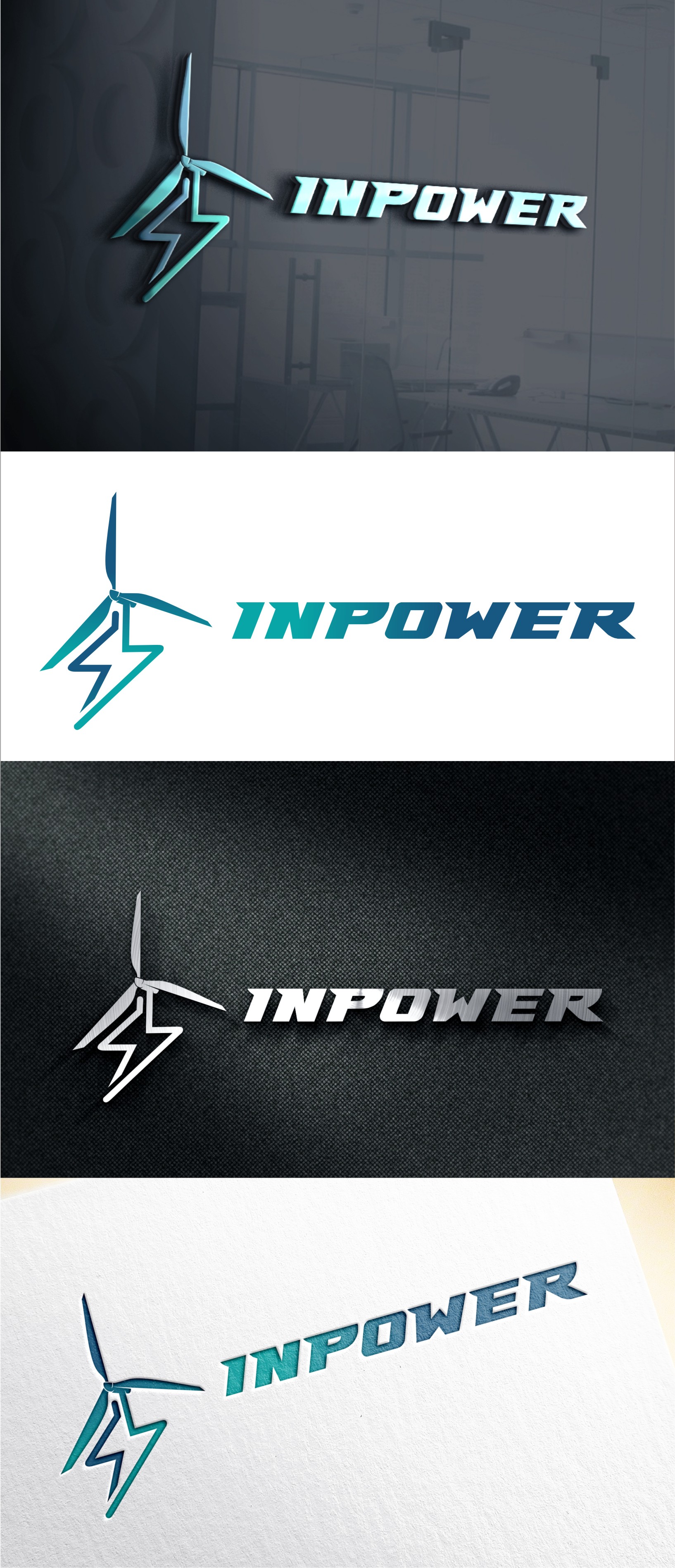 Logo Design by Soul Light for inPower Consultants Pty. Ltd. | Design #34145077