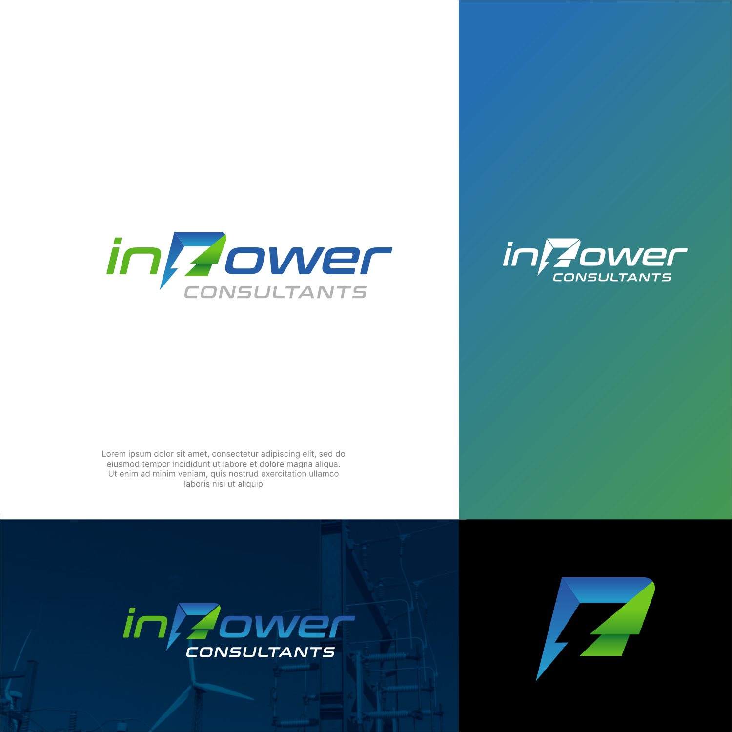Logo Design by ThiagoB for inPower Consultants Pty. Ltd. | Design #34152116