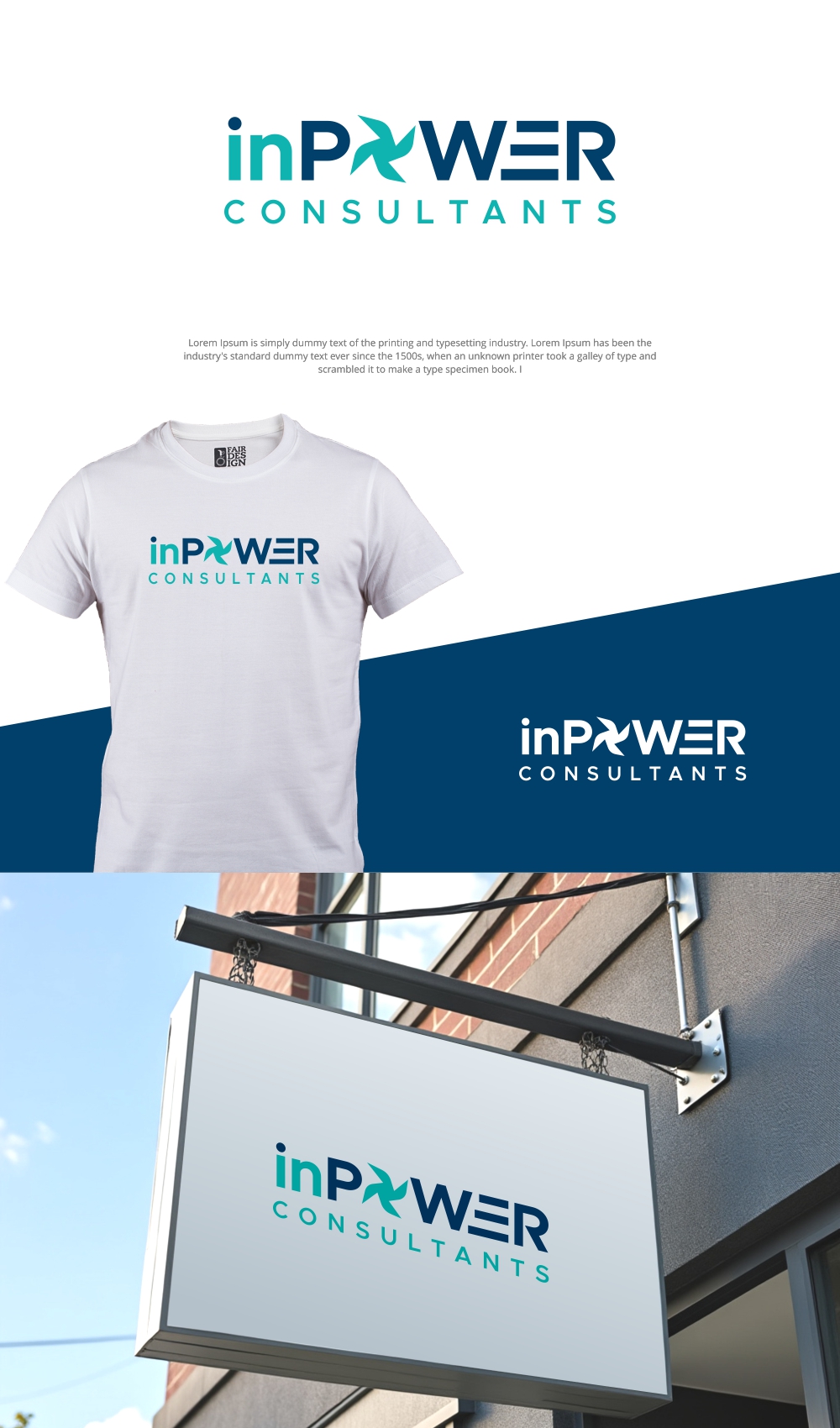 Logo Design by SigmaStudio for inPower Consultants Pty. Ltd. | Design #34140134