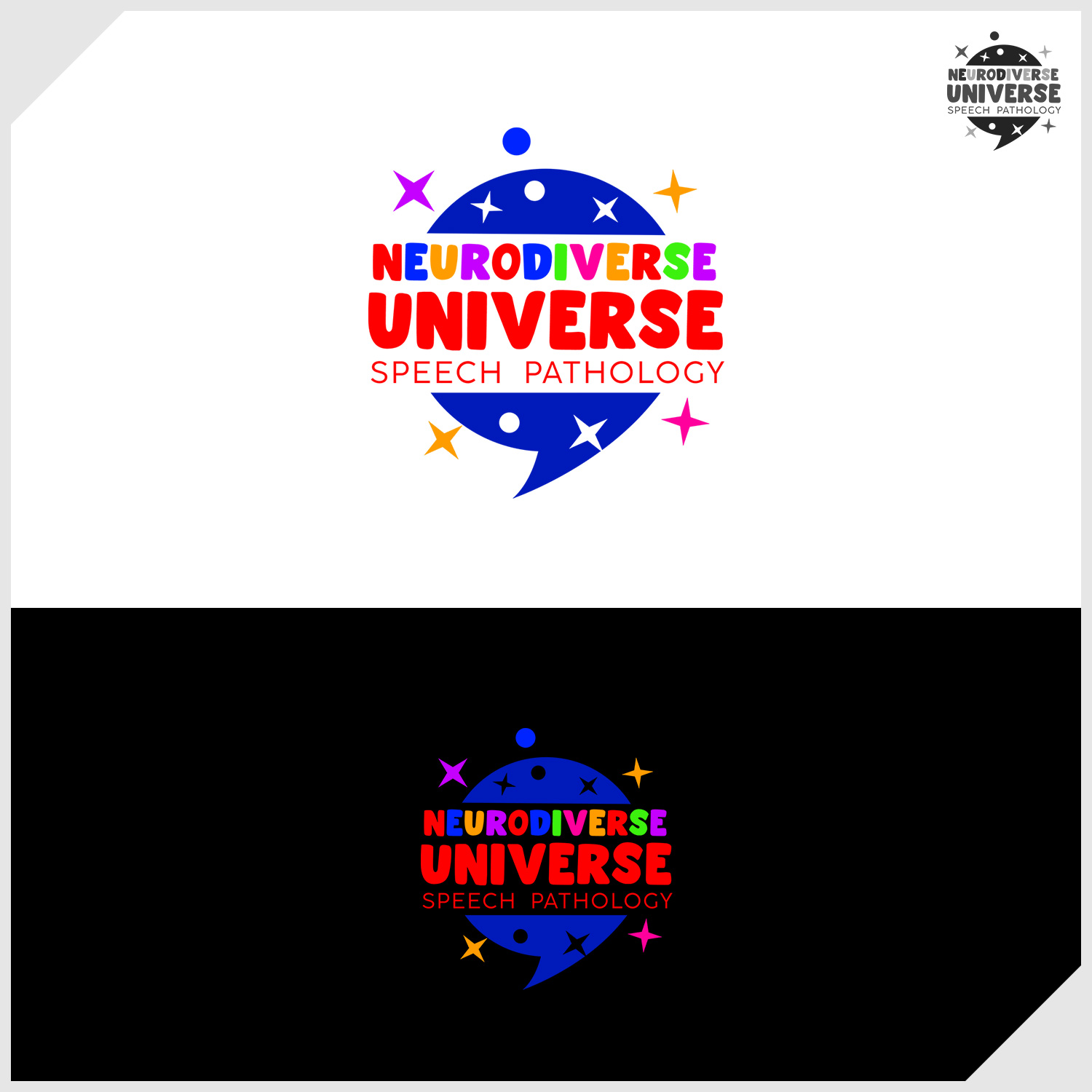 Logo Design by IDesign1606 for Neurodiverse Universe Speech Pathology | Design #34158694