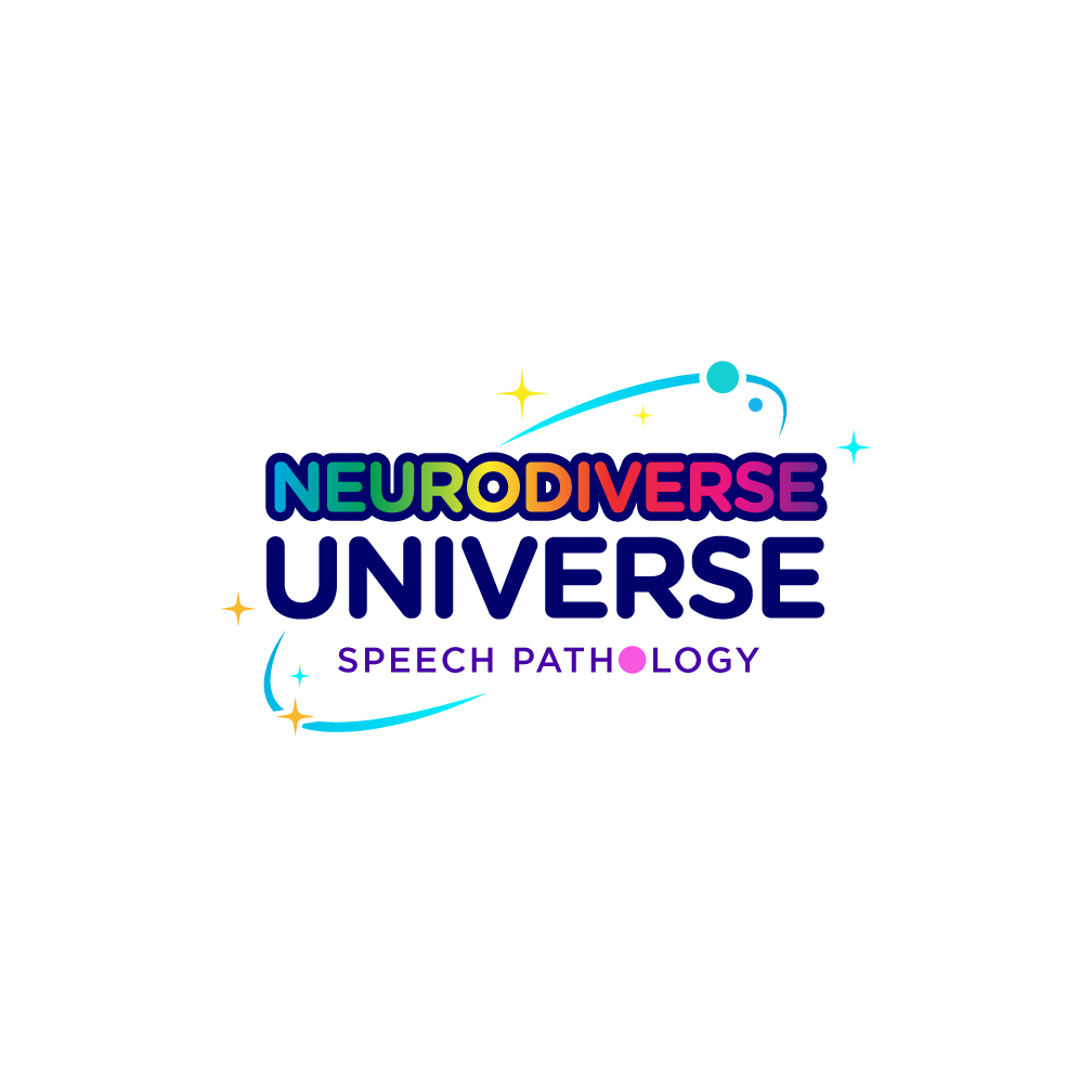 Logo Design by Franabanana for Neurodiverse Universe Speech Pathology | Design #34152965