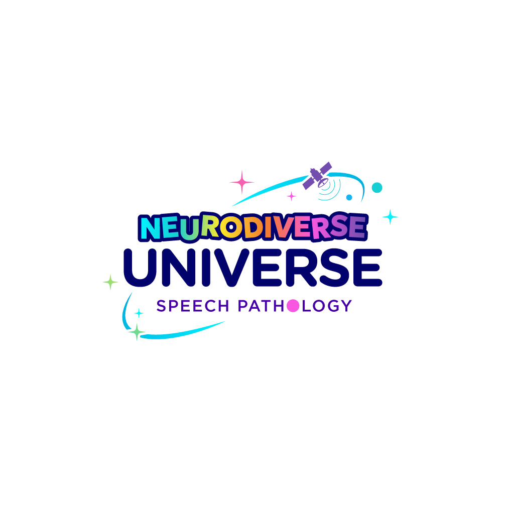 Logo Design by Franabanana for Neurodiverse Universe Speech Pathology | Design #34153093