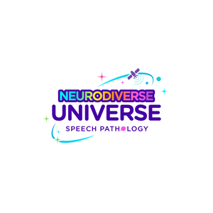 Logo Design by Franabanana for Neurodiverse Universe Speech Pathology | Design: #34165647