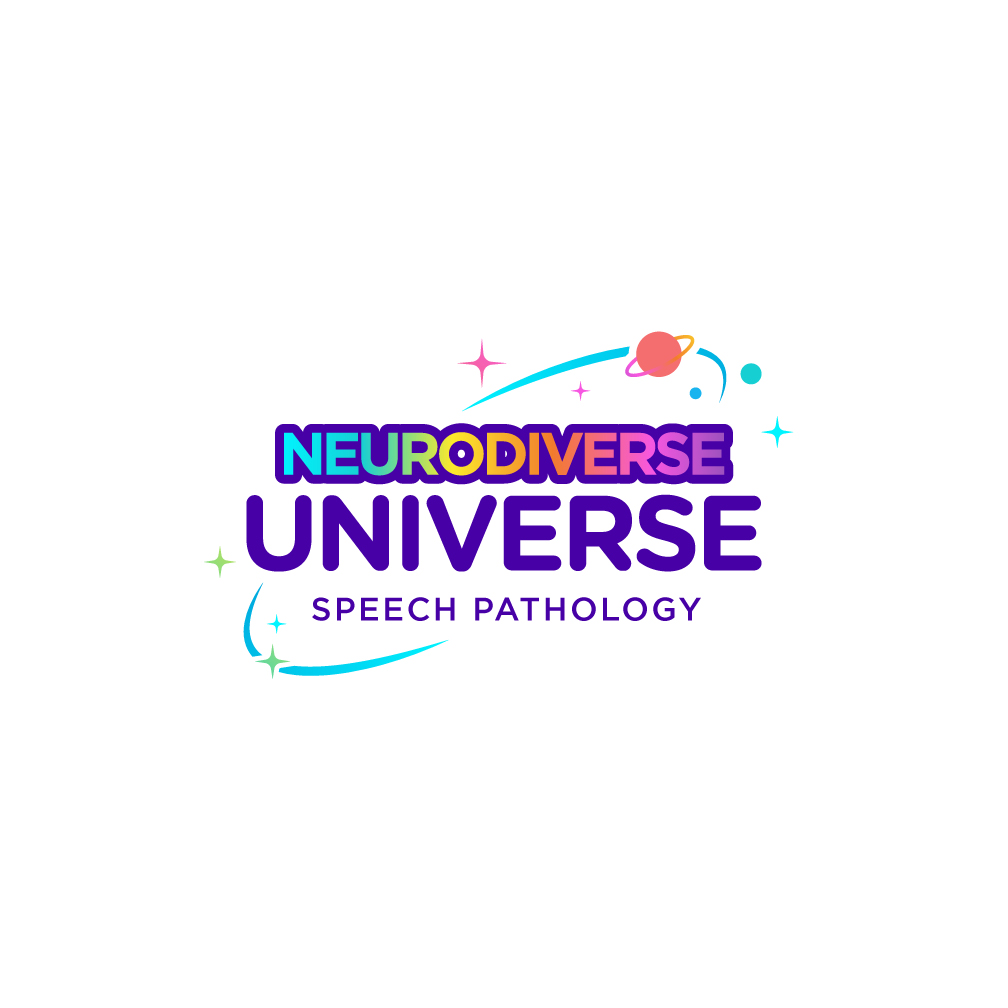 Logo Design by Franabanana for Neurodiverse Universe Speech Pathology | Design #34165686