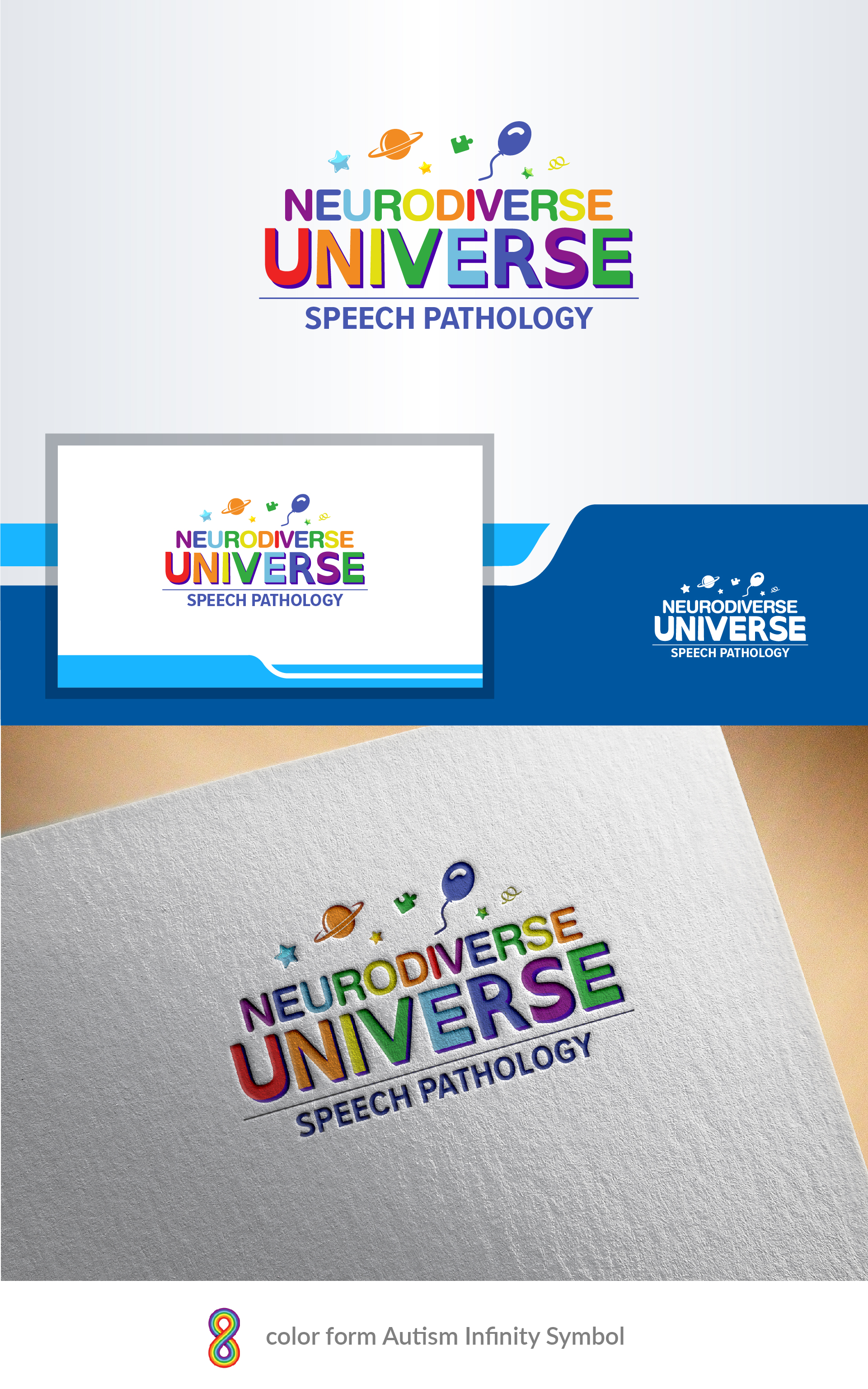 Logo Design by Alamin7230 for Neurodiverse Universe Speech Pathology | Design #34156183