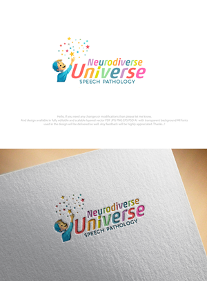 Logo Design by Alamin7230 for Neurodiverse Universe Speech Pathology | Design: #34168044