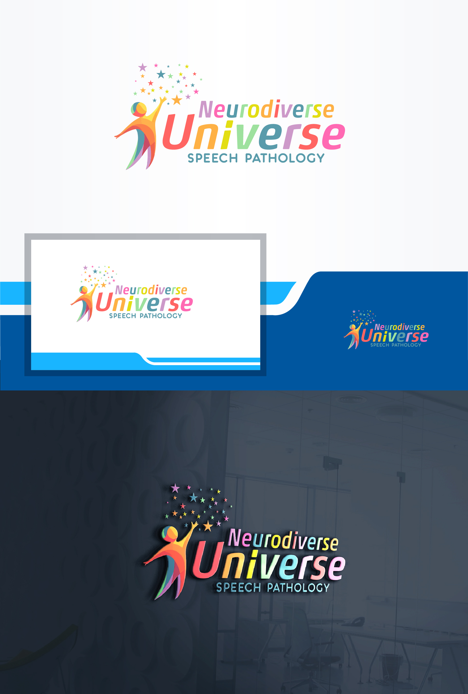 Logo Design by Alamin7230 for Neurodiverse Universe Speech Pathology | Design #34168339