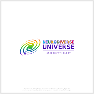 Logo Design by win it for Neurodiverse Universe Speech Pathology | Design: #34159184