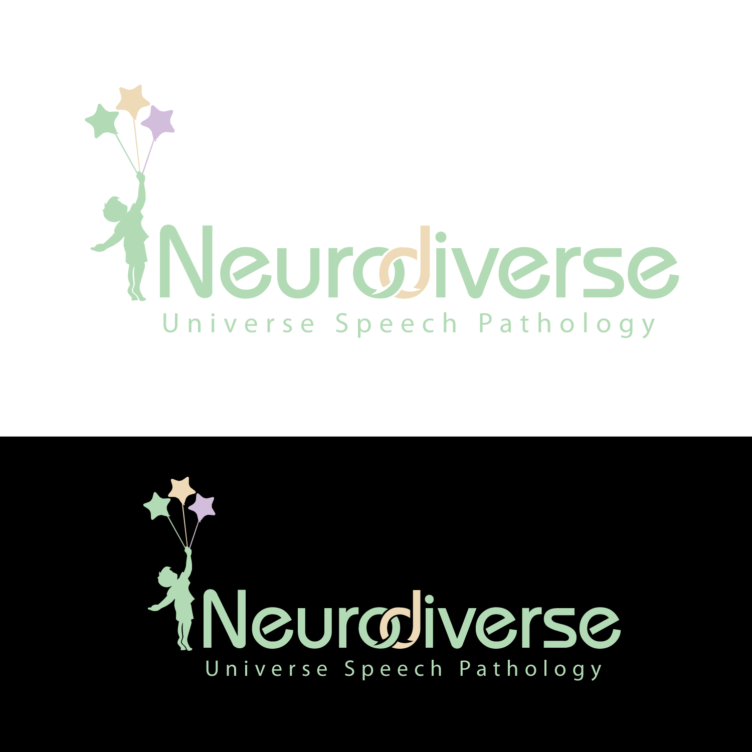Logo Design by GODDREAMCREATION for Neurodiverse Universe Speech Pathology | Design #34181795