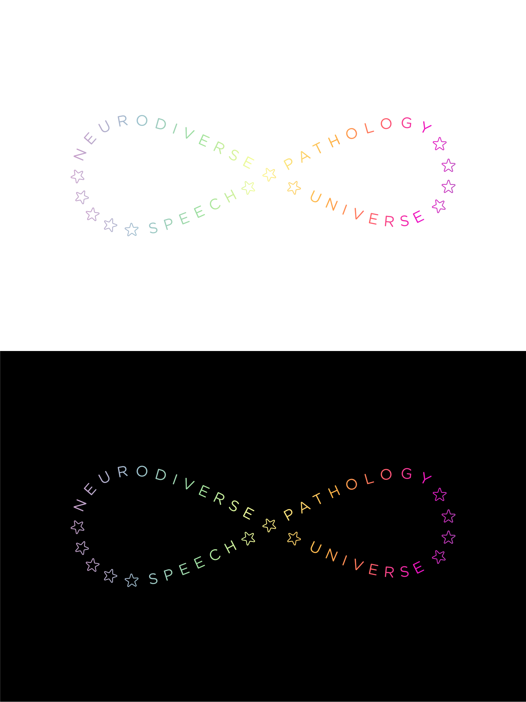 Logo-Design von BUNG für Neurodiverse Universe Speech Pathology | Design #34186081