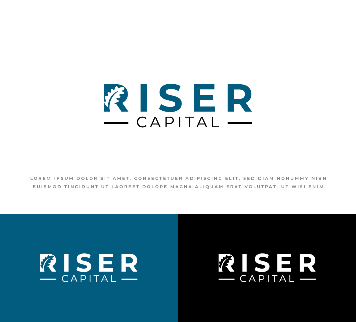 Logo Design by 99 Art.. for RISER CAPITAL | Design #34148383