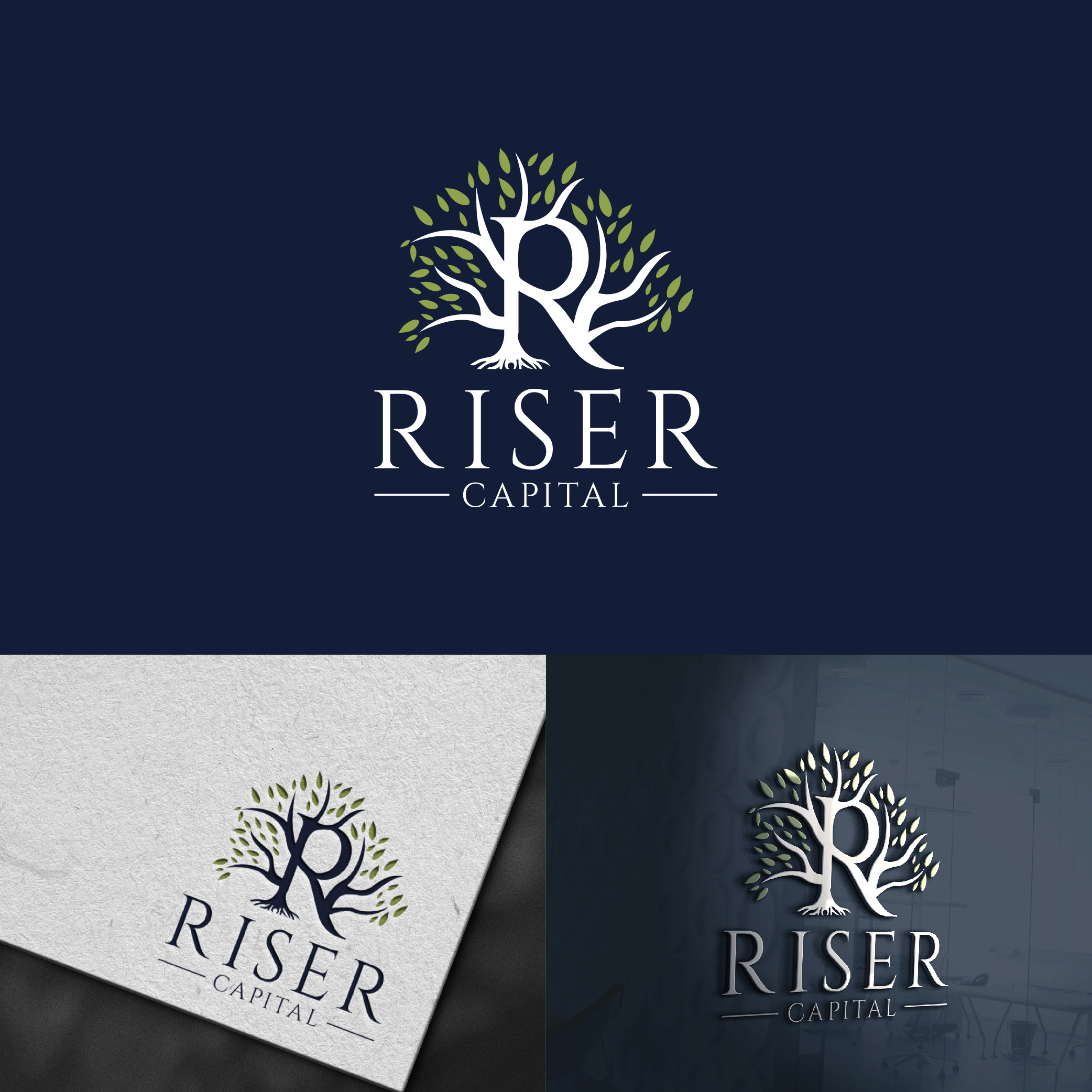 Logo Design by designer profile for RISER CAPITAL | Design #34149447