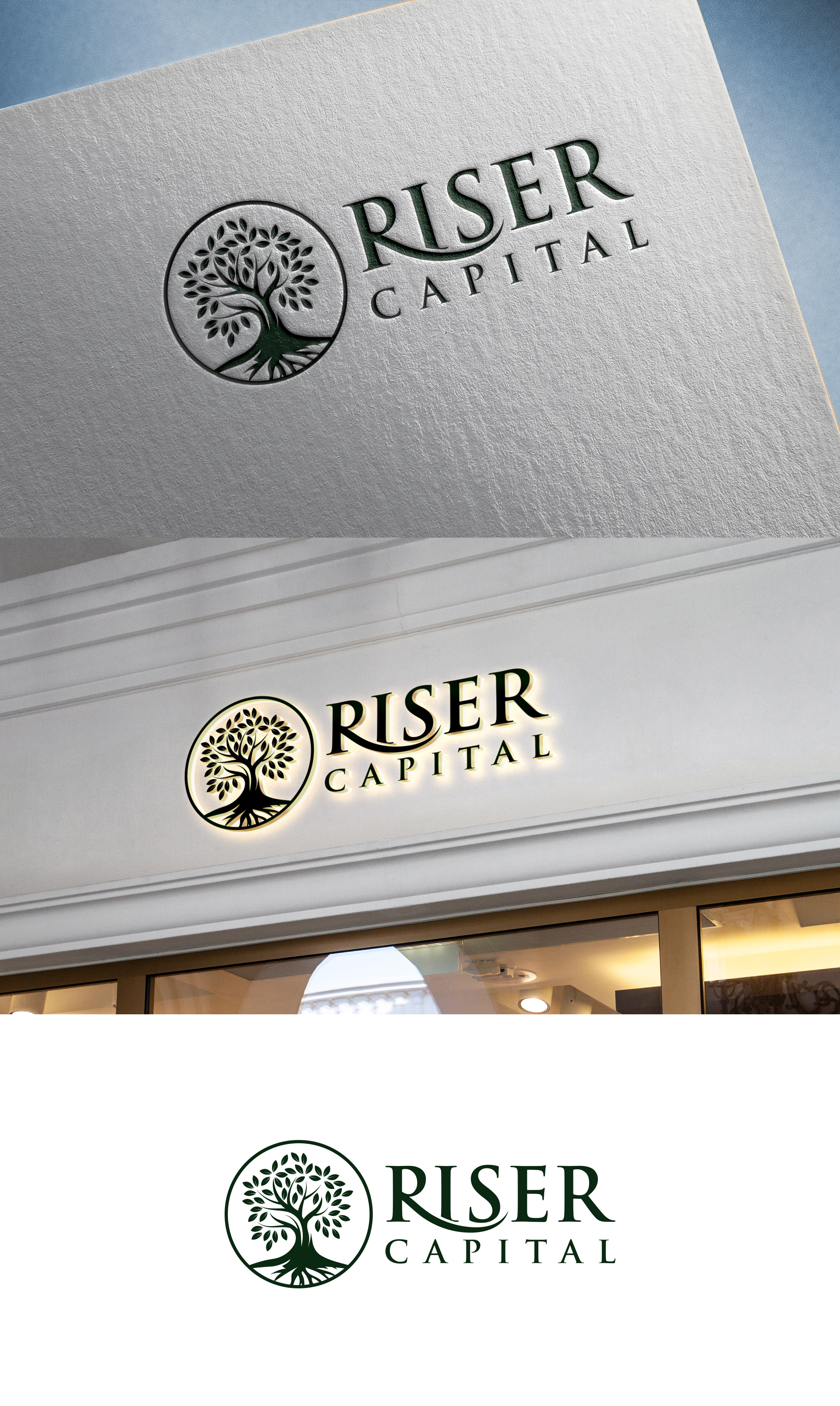 Logo Design by aexoagency for RISER CAPITAL | Design #34144715