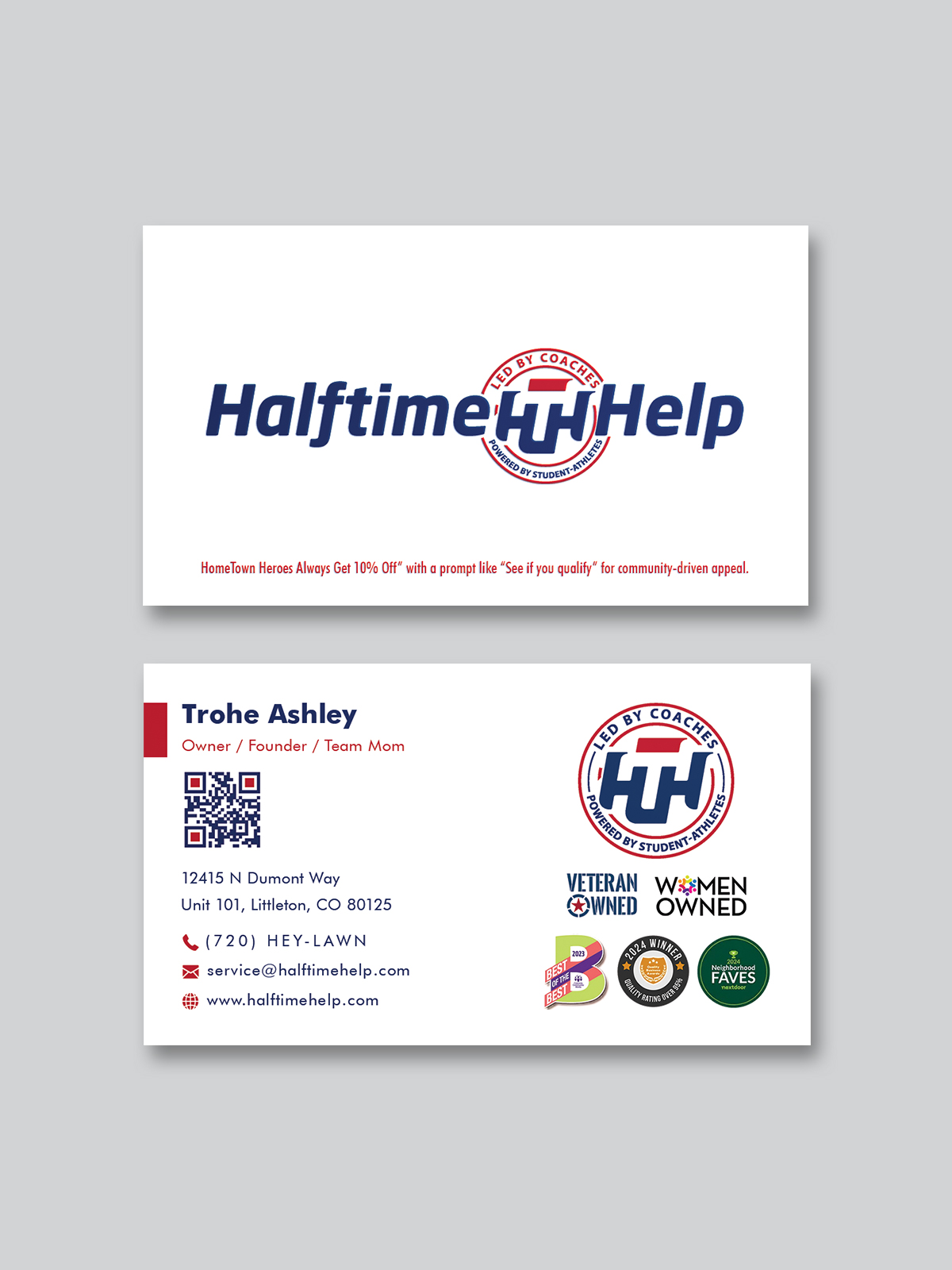 Business Card Design by Creative Moon Design for this project | Design #34144960