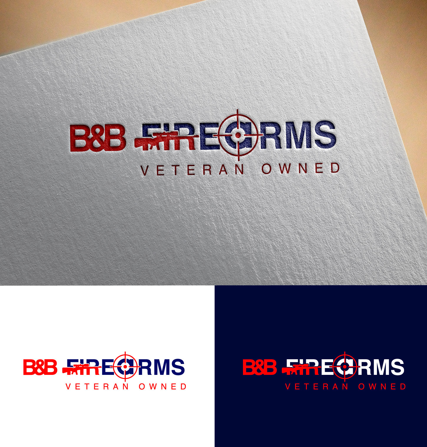 Logo Design by Mi Design1 for B&B Firearms LLC | Design #34160183