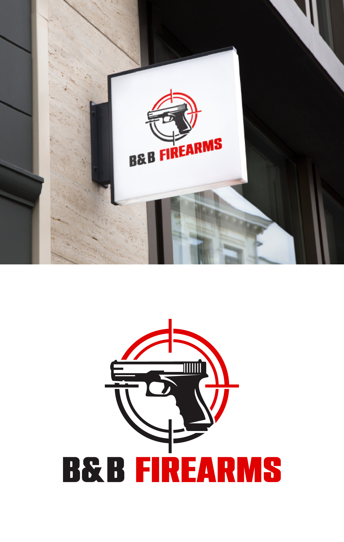 Logo Design by Loknath for B&B Firearms LLC | Design #34151281