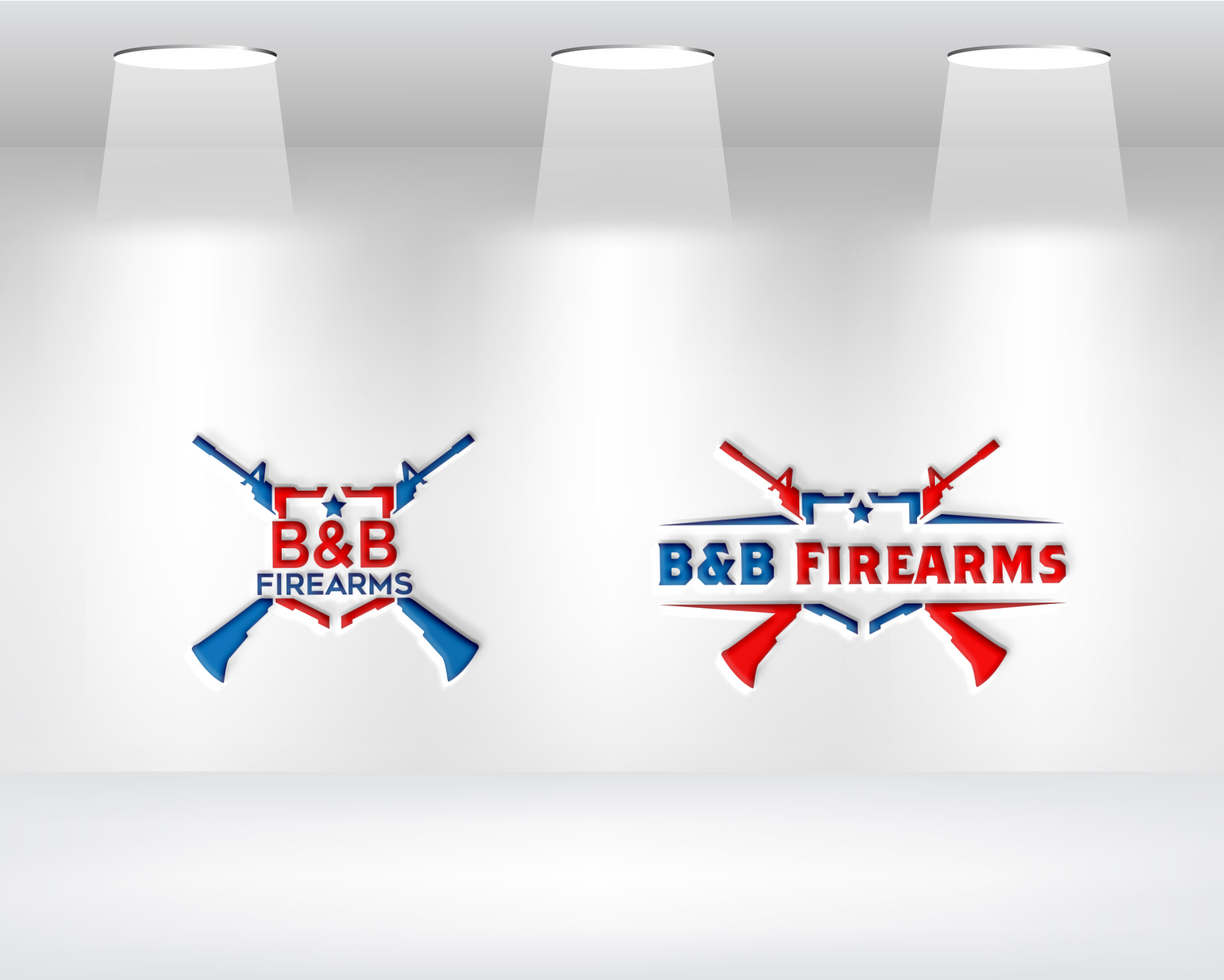 Logo Design by Daniel Khan for B&B Firearms LLC | Design #34150385