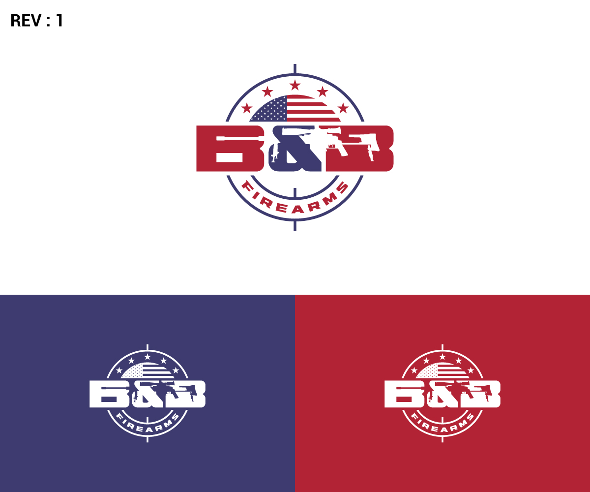 Logo Design by Widi Nalendra for B&B Firearms LLC | Design #34154388