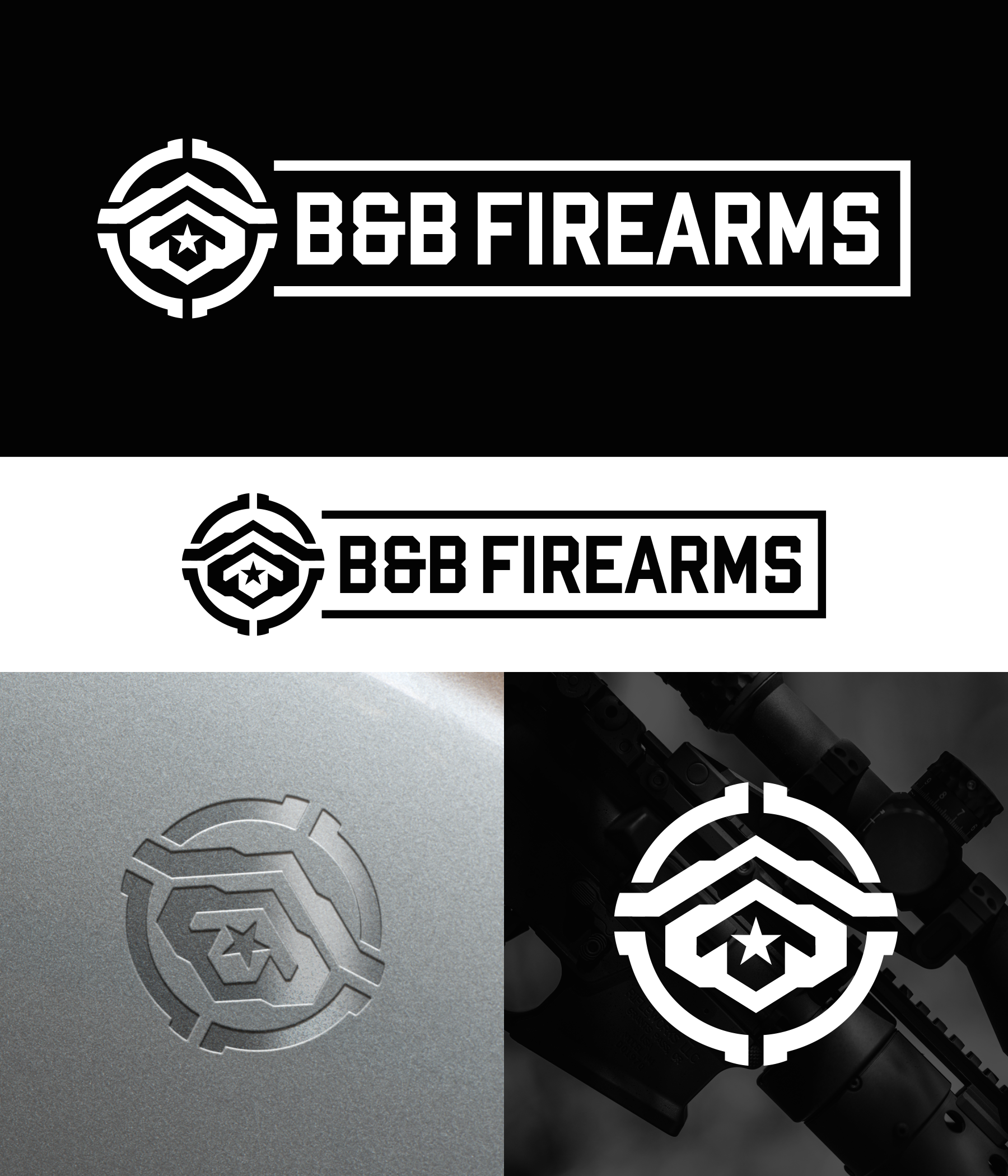 Logo Design by Aezakmi for B&B Firearms LLC | Design #34164086