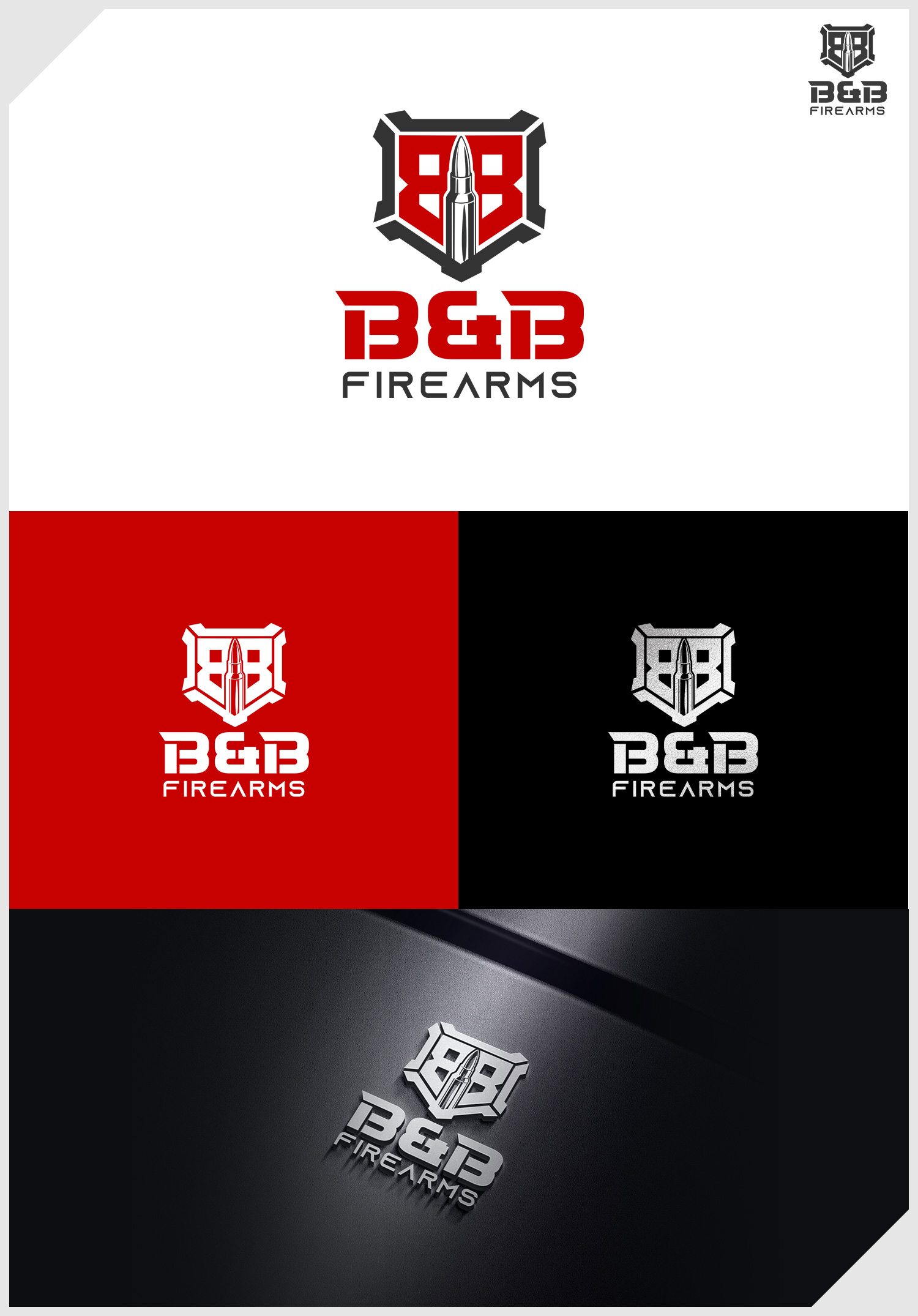 Diseño de Logo por IDesign1606 para B&B Firearms LLC | Diseño #34150367