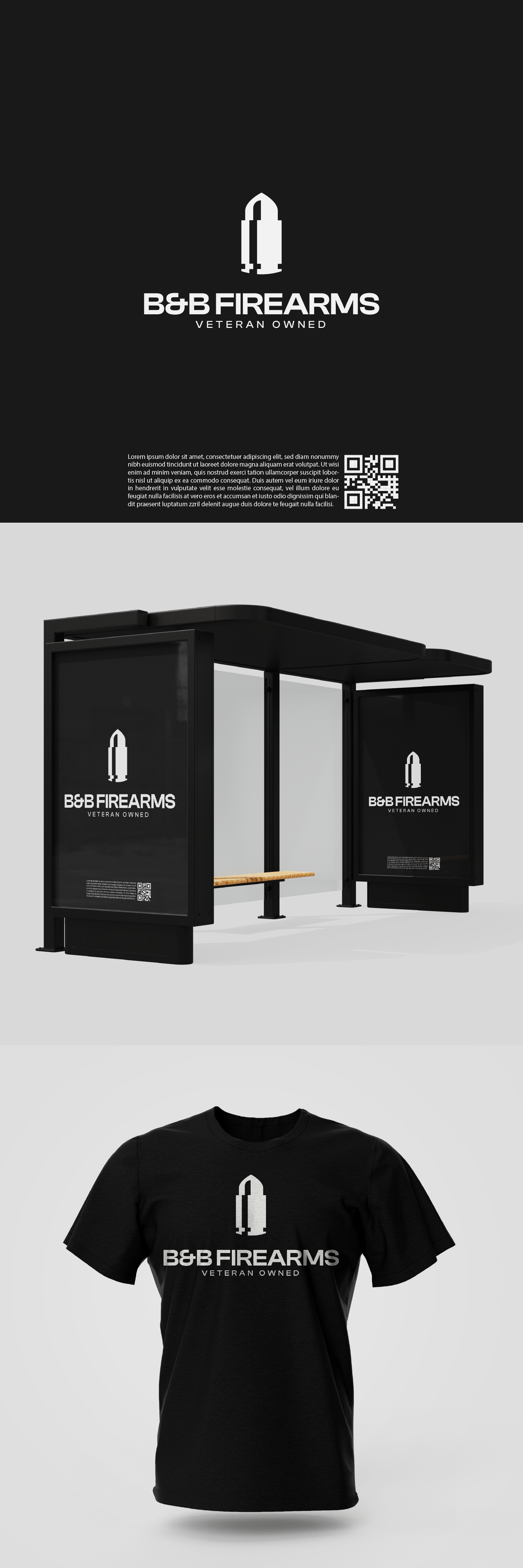 Logo Design by Echelon for B&B Firearms LLC | Design #34153133