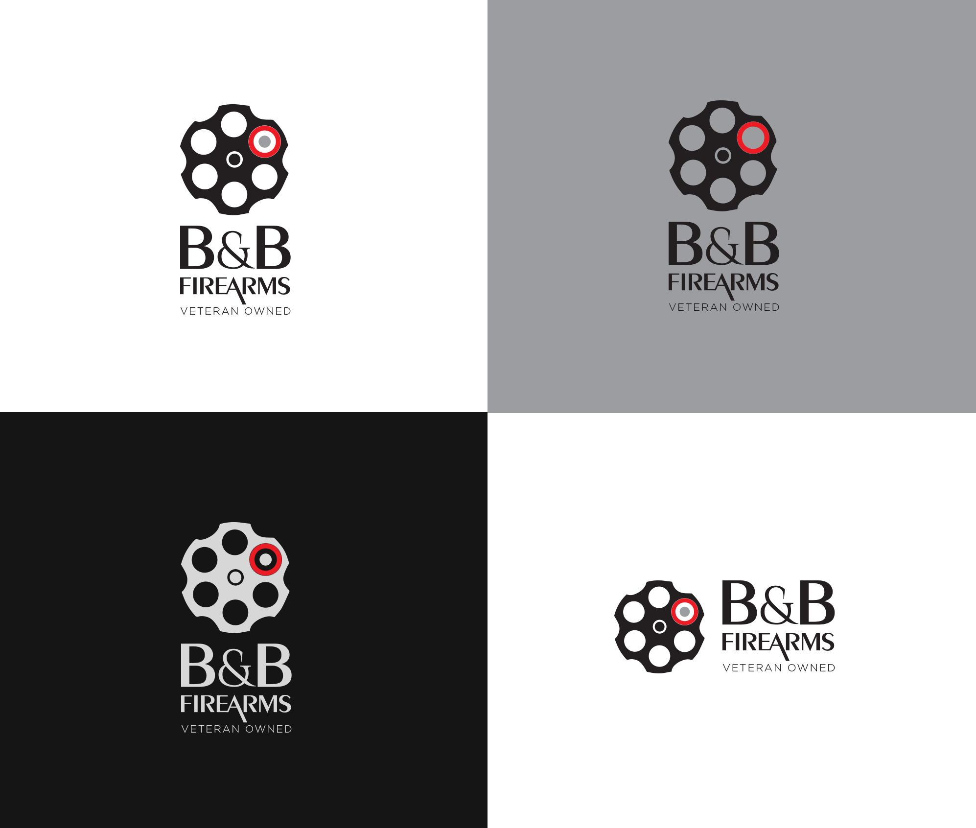 Logo Design by COLOURS BRANDING for B&B Firearms LLC | Design #34186969