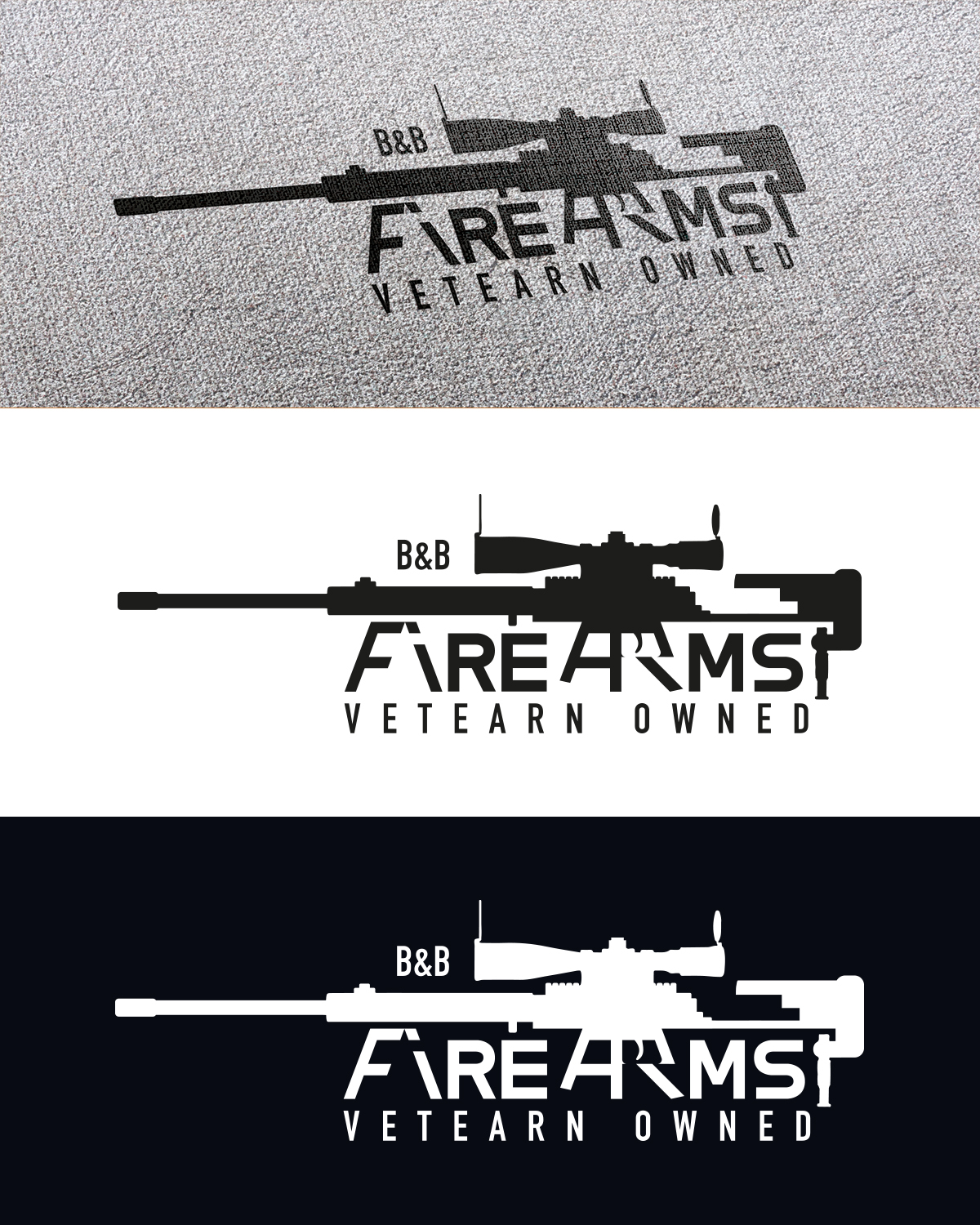 Design de Logo par Zakaria Oubayoussef pour B&B Firearms LLC | Design #34159469