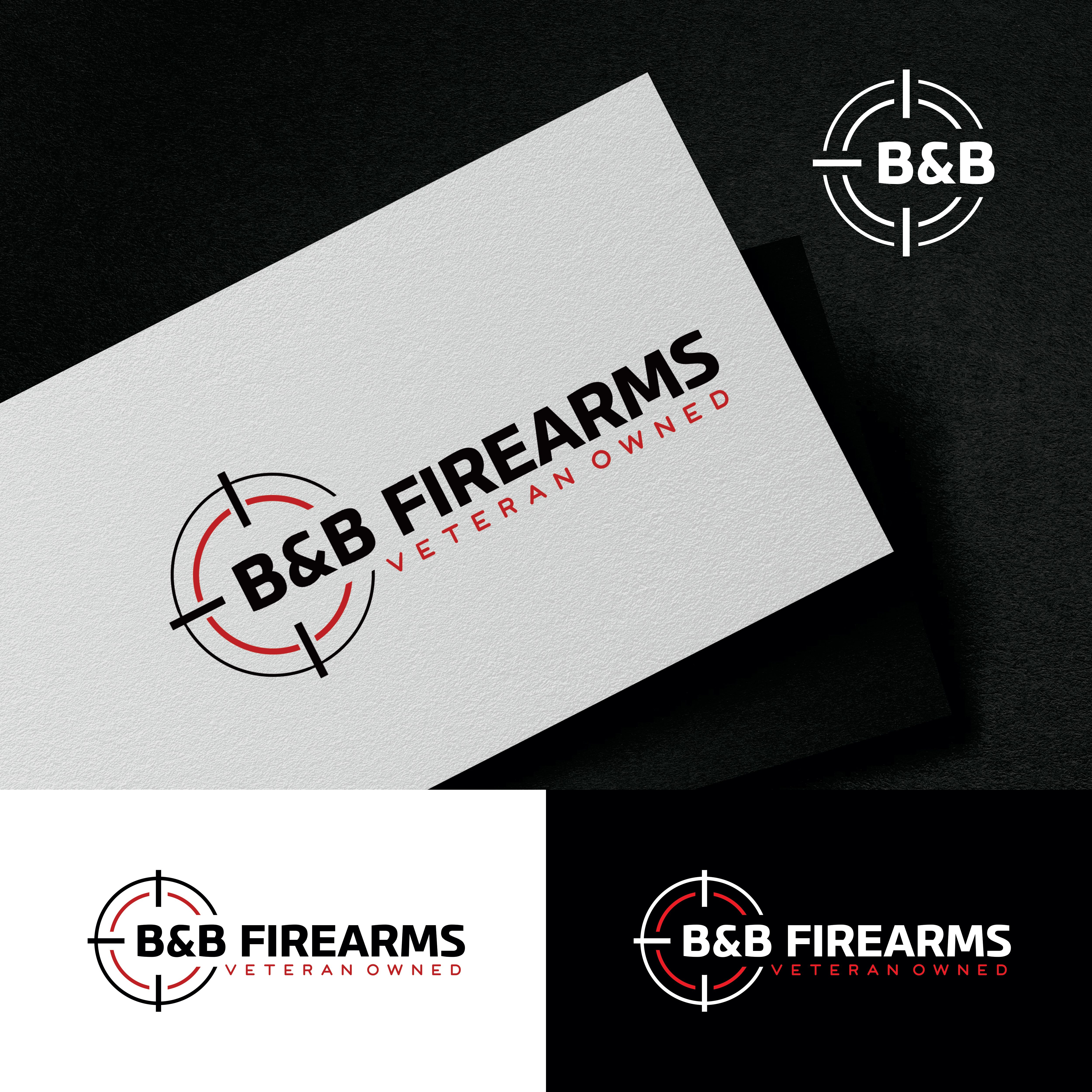 Logo Design by 4AD for B&B Firearms LLC | Design #34156078