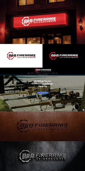 Logo Design by 4AD for B&B Firearms LLC | Design: #34156481
