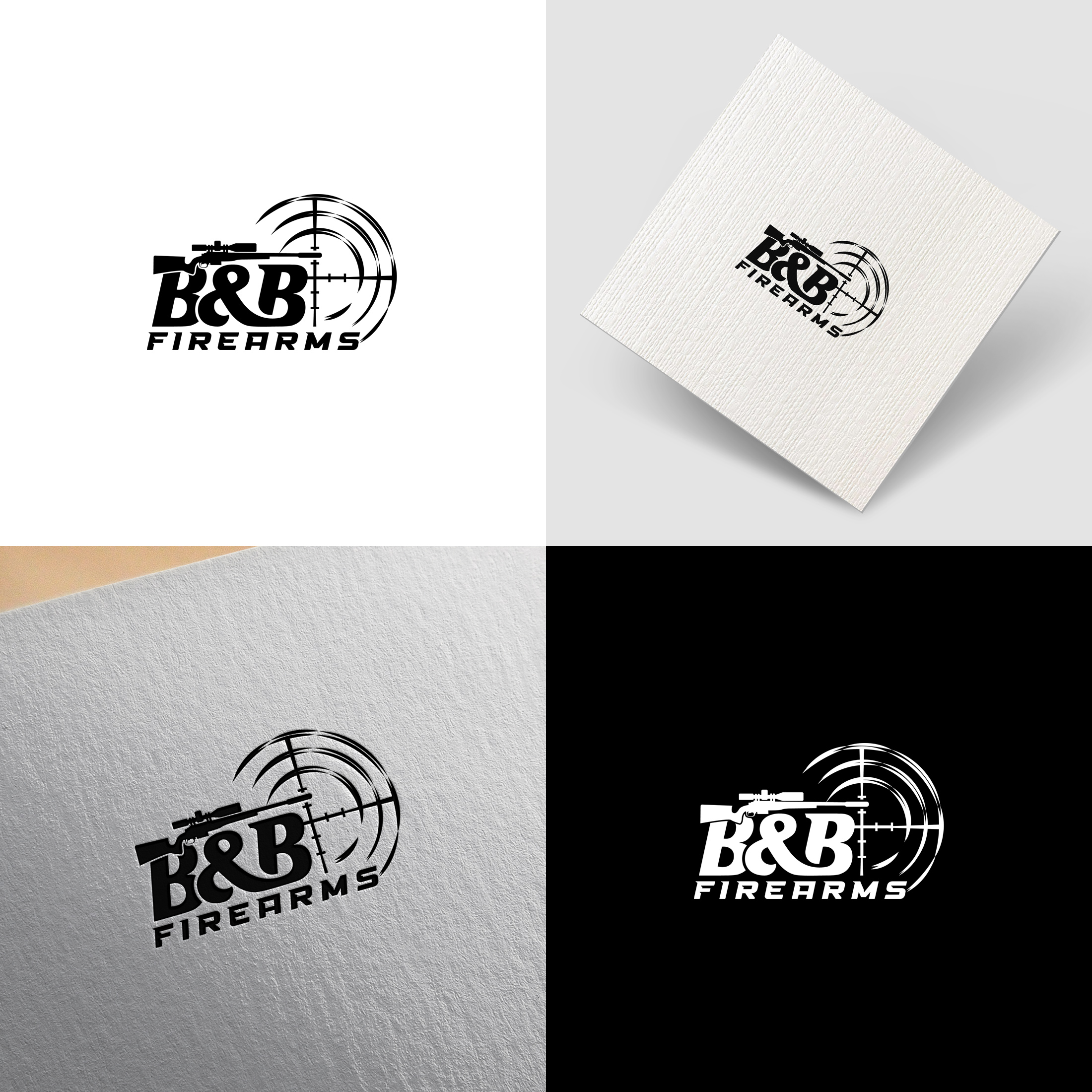 Logo Design by SL Designer for B&B Firearms LLC | Design #34152549