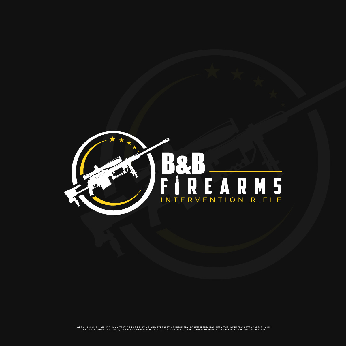 Diseño de Logo por fly  design para B&B Firearms LLC | Diseño #34150171