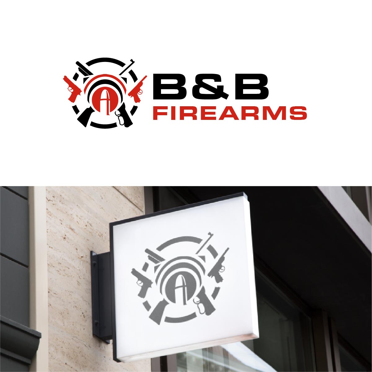 Logo Design by fly  design for B&B Firearms LLC | Design #34150172