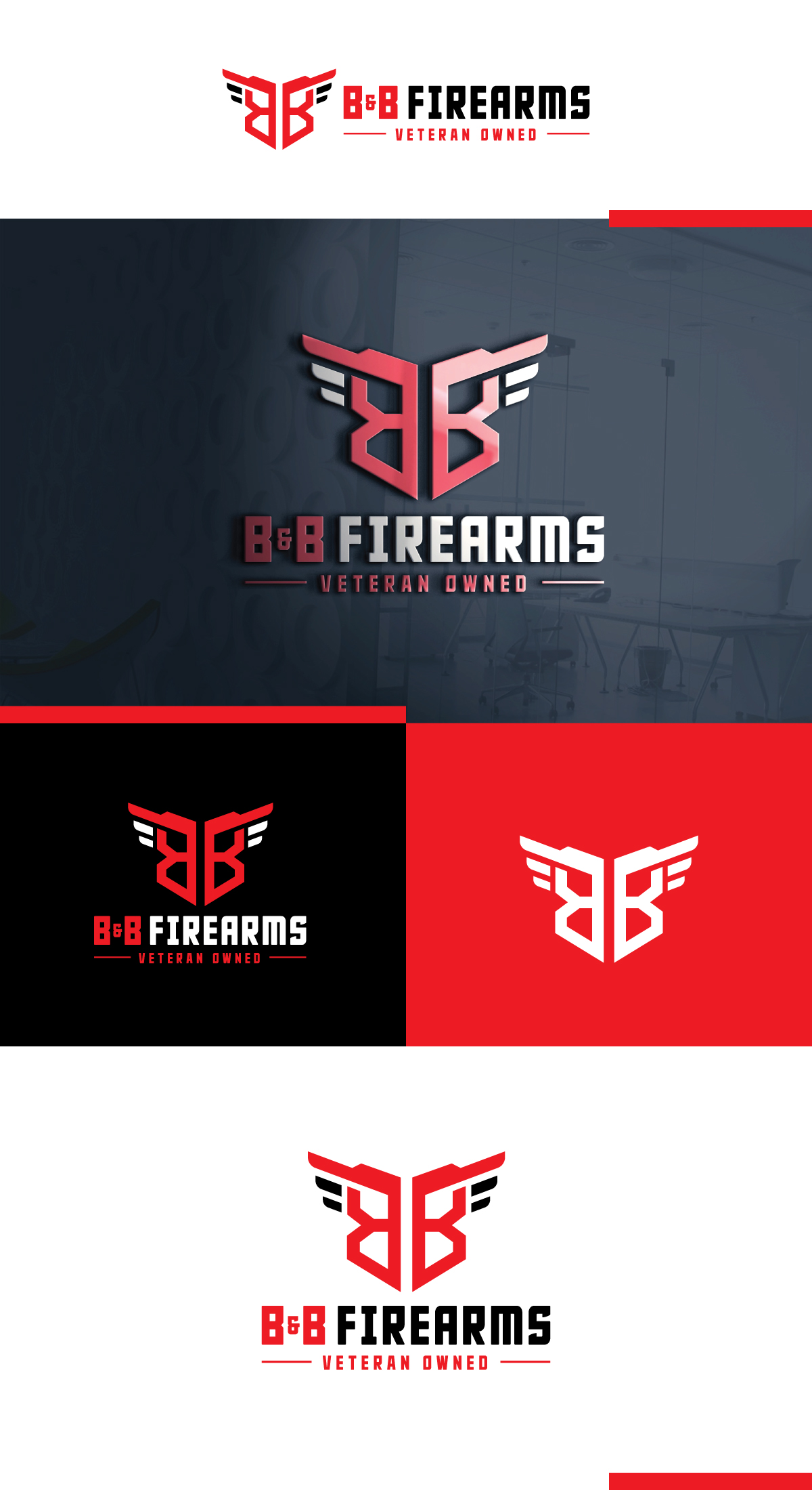 Logo Design by creativepix for B&B Firearms LLC | Design #34149902