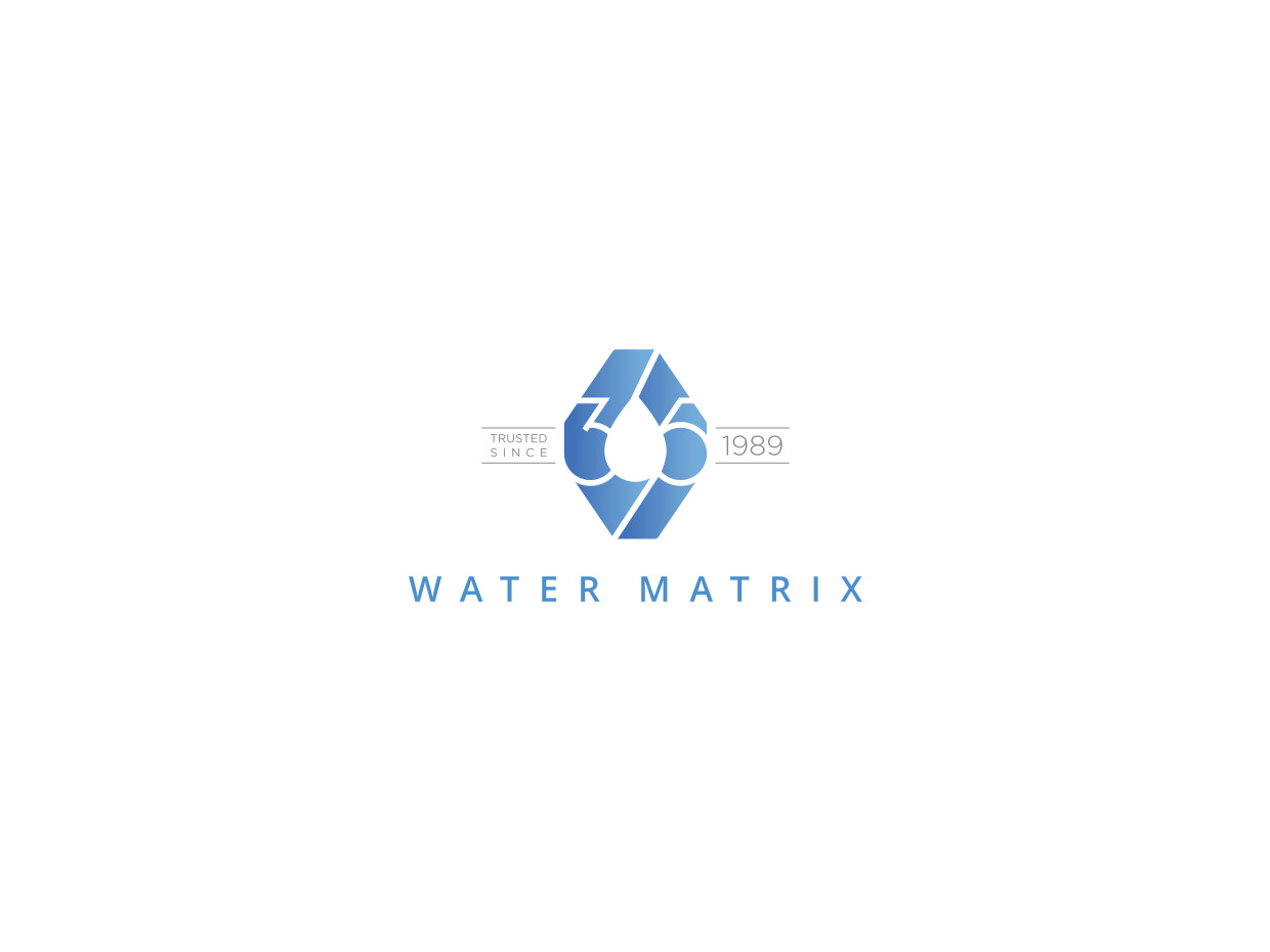 Diseño de Logo por Atvento Graphics para WATER MATRIX | Diseño #34168296