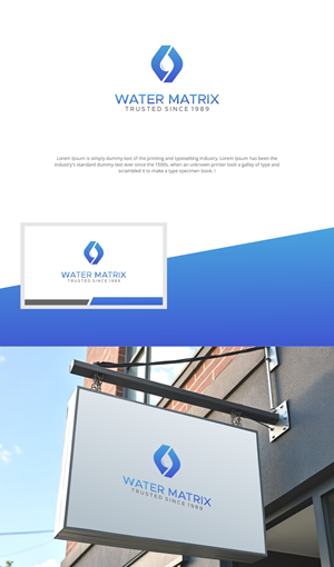 Logo-Design von Jenny für WATER MATRIX | Design: #34171703